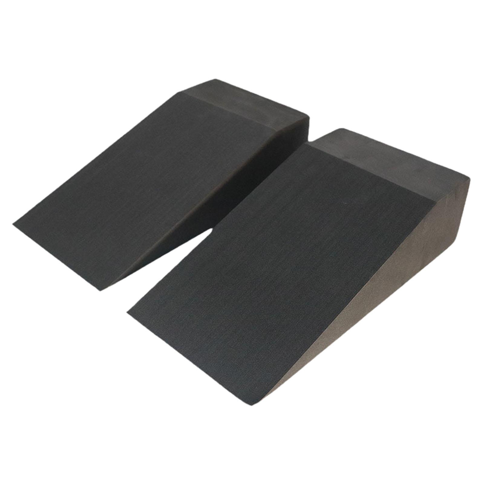 Ioensy - 2 Bloques De Ejercicios Con Cuña Para Sentadillas, Versátiles Para Flexiones, De 24 X 15 X 7,6 Cm