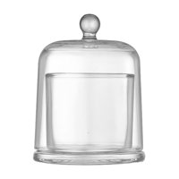 Bothyi - Candelabro De Cúpula De Cristal Para Regalos, Candelabro Para Figuras Modelo, Relojes Coleccionables S