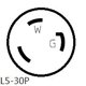 thumbnail image 3 of Cable de alimentación Parkworld 3 m L5-30P a SS2-50R, 3 of 7