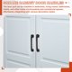 thumbnail image 4 of Uxcell 10 Paquete de Manijas de Puerta Cuadradas, 5" Tirador de Cajón Colorido de Plástico ABS Accesorio de Mueble para Armario de Hogar, Zapatero, Cocina, Alacena, Azul, 4 of 6