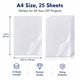 thumbnail image 2 of Láminas de laminado brillantes A4 21x29,7 cm – Pack de 25 – Bleidruck, 2 of 7