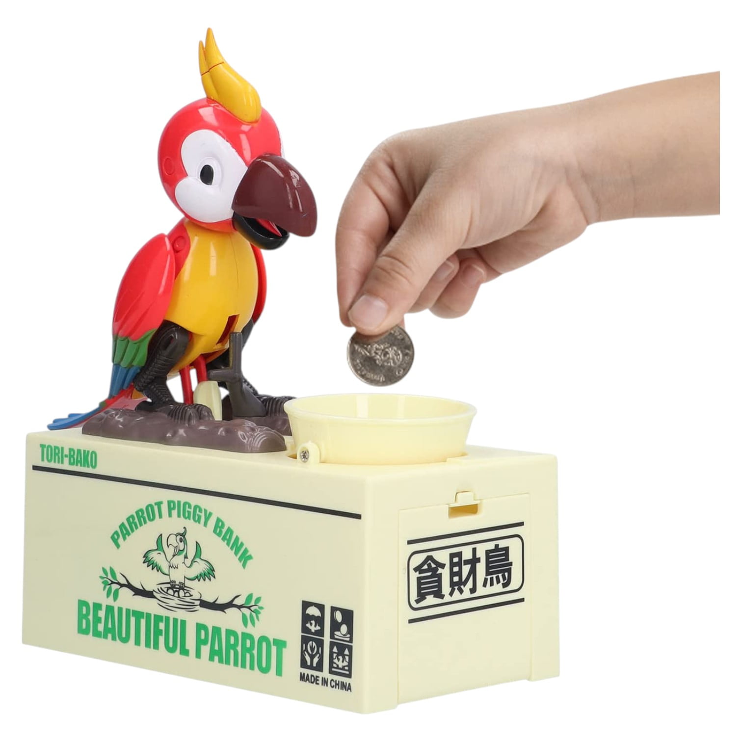 Invencible - Alcancia Loro Atrapa Monedas Nc59