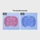 thumbnail image 1 of Get Smooth and Clean Skin with our 1pc Bath Exfoliating Pad - Perfect for Daily Use, Travel, and as a Christmas Gift!, 1 of 5