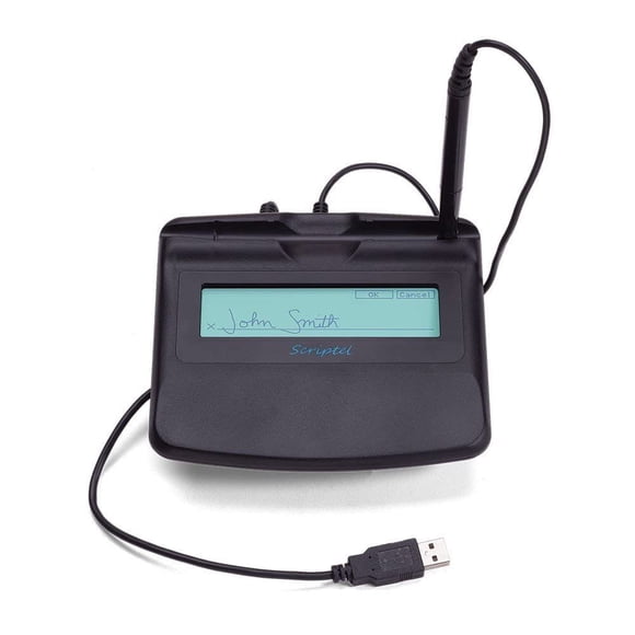 Scriptel ST1571-6FT Pad de Firma LCD Retroiluminado EasyScript