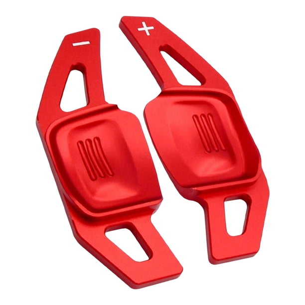 Palanca de cambio de marchas para volante, fácil instalación, a prueba de arañazos, resistente al desgaste para Phaeton Golf 8 CC, reparación de Rojo