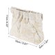thumbnail image 3 of Unique Bargains 1 Pc Bolsa Cosmética para Mujeres con Cierre a Presión Bordado para Actividades al Aire Libre Gimnasio Lona Beige-Pequeño, 3 of 3