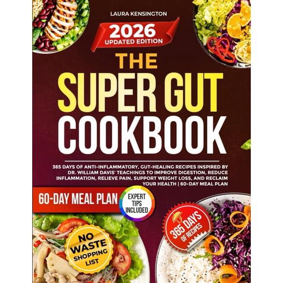 Libro De Cocina Publicado De Forma Independiente The Super Gut 365 Recetas