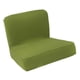 thumbnail image 5 of corta espalda baja estirar silla de comedor cubierta bar taburete asiento funda verde, 5 of 5