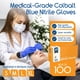 thumbnail image 2 of Guantes desechables Inspire de nitrilo azul cobalto, caja de 100, 2 of 8