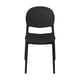 thumbnail image 2 of Silla Plástico Apilable Deco Sevilla Negro Escandinavia, 2 of 5