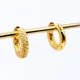 thumbnail image 5 of Conjunto Aros Y Collar Entrelazado Circonitas Oro 24k Regalo, 5 of 10