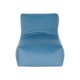 thumbnail image 1 of Pouf Tatto 1 Cuerpo Felpa Azul Petroleo, 1 of 6