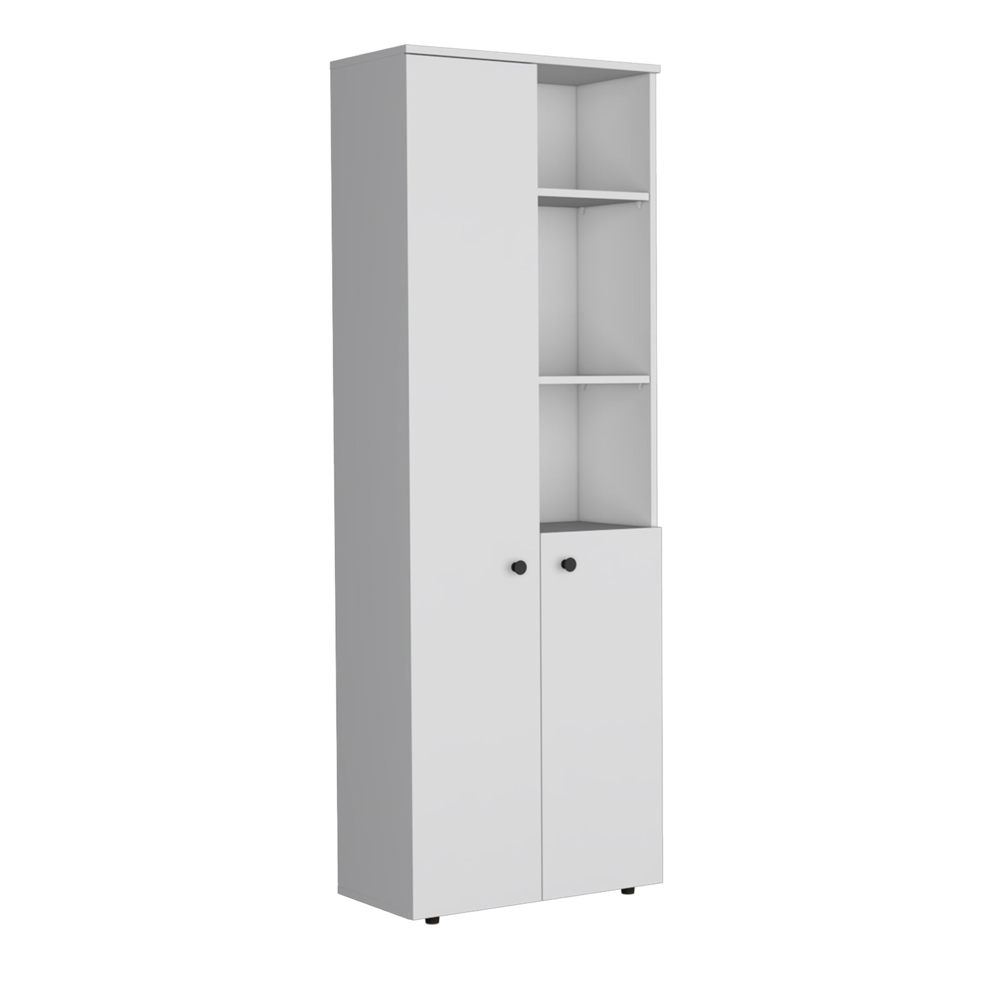 Fmfurniture - Isla De Cocina 2 Puertas Fm-010b Blanco