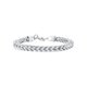 thumbnail image 1 of Pulsera de Acero Silver Inoxidable Tejido Hombre Moda 2020, 1 of 3