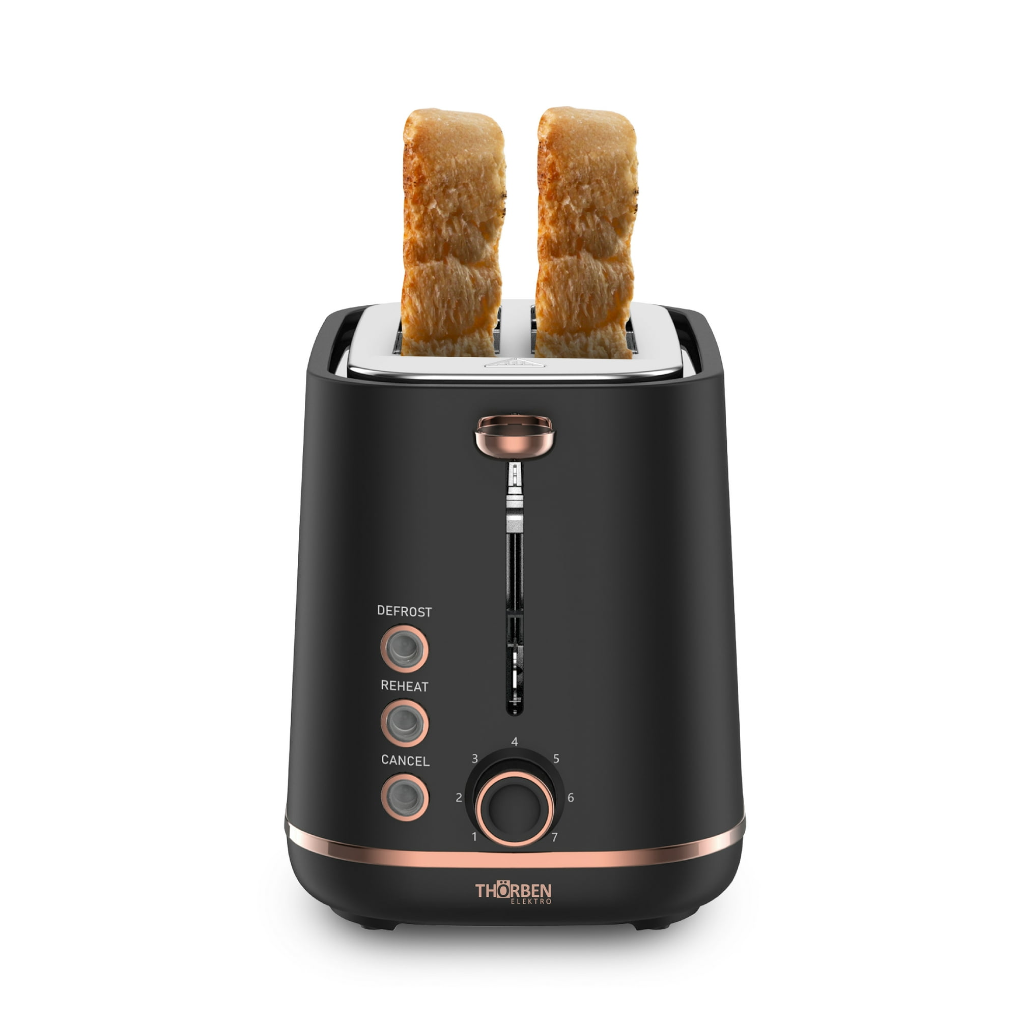 Thorben - Tostador Eléctrico 2 Panes Thor Gold Rose Toaster