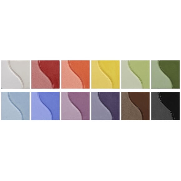 Underglazes Sax School and Arts and Crafts, 480 ml, juego de 12