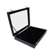 thumbnail image 1 of Vitrina De Joyería Para Collares, Vitrina De Terciopelo, Organizador De Exhibición De Joyas, PU Negro, 1 of 5