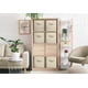 thumbnail image 4 of Storage Cubes Sorbus, 6 cestas plegables de tela, color beige, 4 of 9