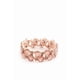thumbnail image 3 of Pulsera Elástica CC Clothing Gota Con Piedras Brillantes Durazno, 3 of 5
