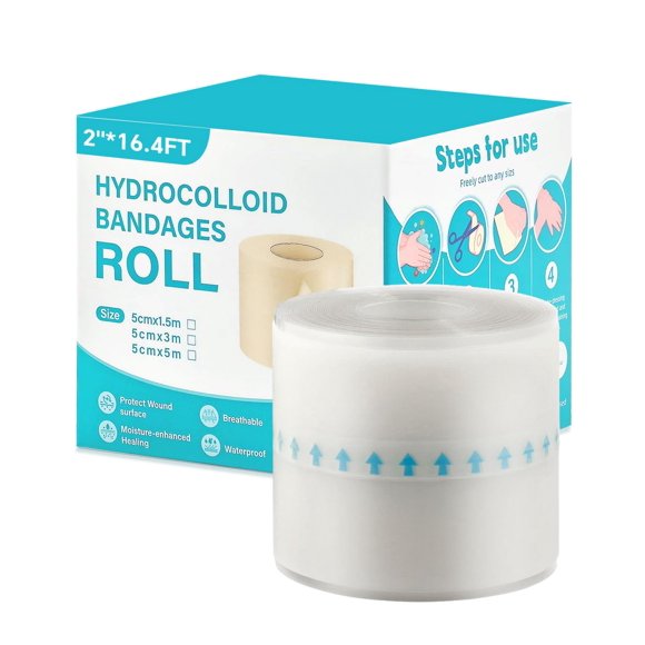 Rollo Hidrocoloide Rongfeng 5 cm x 5 m Impermeable