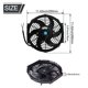 thumbnail image 2 of Ventilador BLACKHORSE-RACING 25 cm 12 V 80 W Delgado Negro, 2 of 9