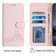 thumbnail image 4 of Funda tipo cartera FOXDOCK para Realme P3 5G con soporte, ranuras, RFID, diseño de gato, 4 of 5