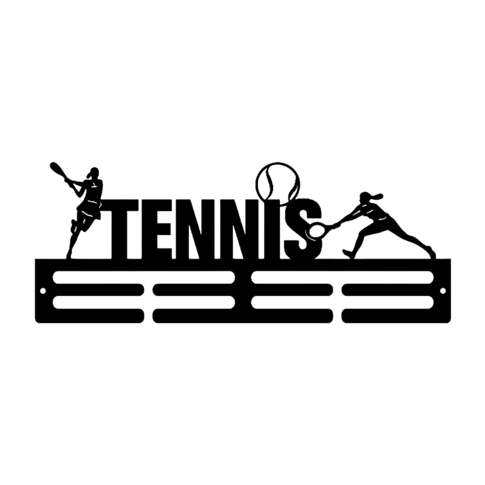 Magideal - Perchero Para Exhibición De Medallas, Perchero De Pared Para Medallas, Organizador De Estantes, De Metal, Para Carreras Deportivas, Estante De Almacen Tenis