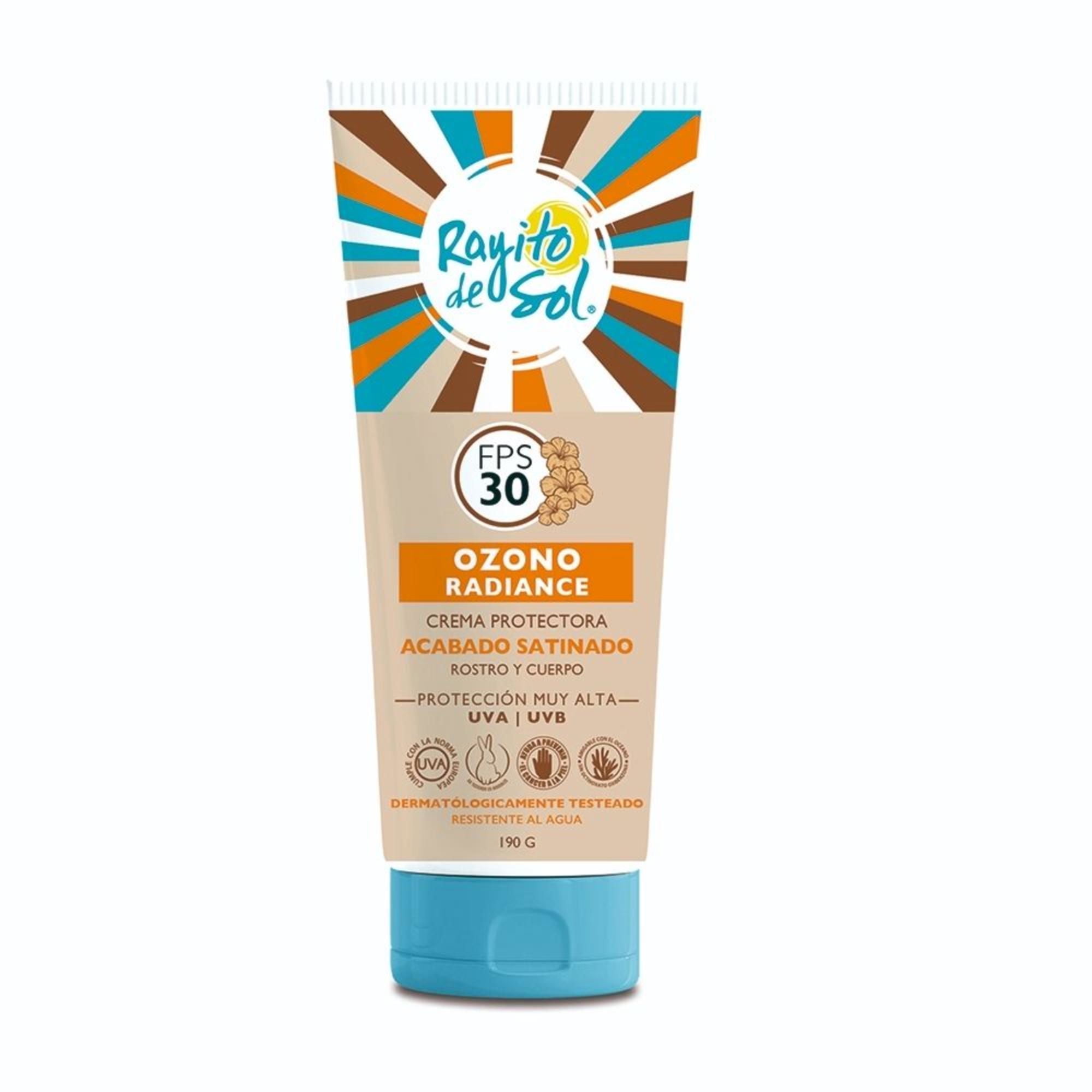 Protector Solar Rayito De Sol Ozono Radiance Fps30