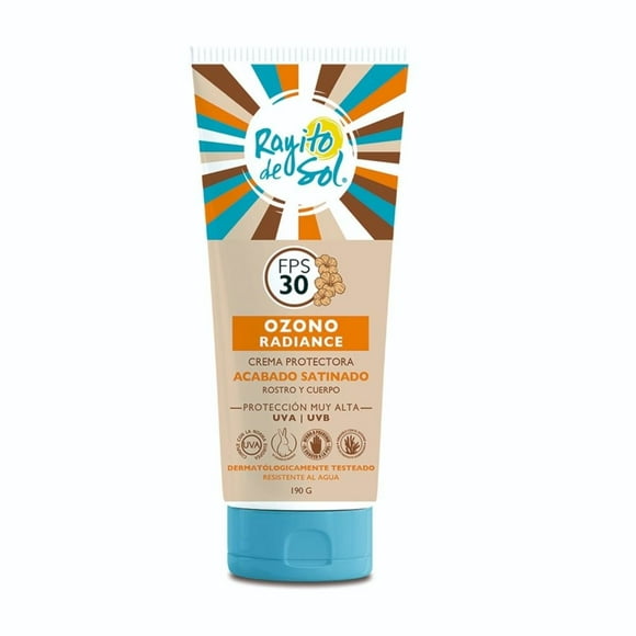 Protector solar Rayito De Sol ozono radiance fps30, 190 g