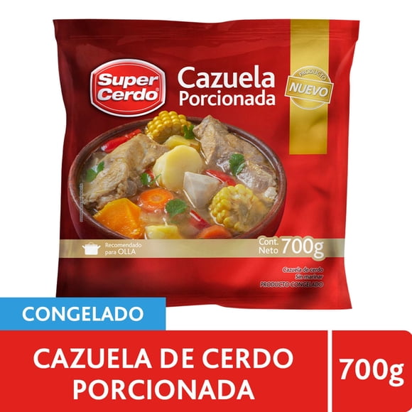 Cazuela de Cerdo Porcionada, 700 g