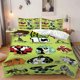 thumbnail image 1 of 3pcs BEN10 Cartoon Style Redraw Pattern Three-Piece Set Soft And Comfortable bedding Available in All Seasons, 1 of 5