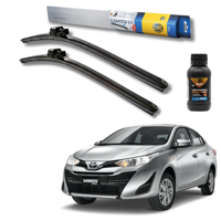 Plumillas Hella Cleantech Para Toyota Yaris Sedán 2018-2023