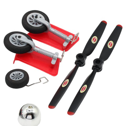 Bothyi - Hélice De Repuesto Rc Craft Tren De Aterrizaje Conjunto Para Wltoys Xk A300 Quadcopter