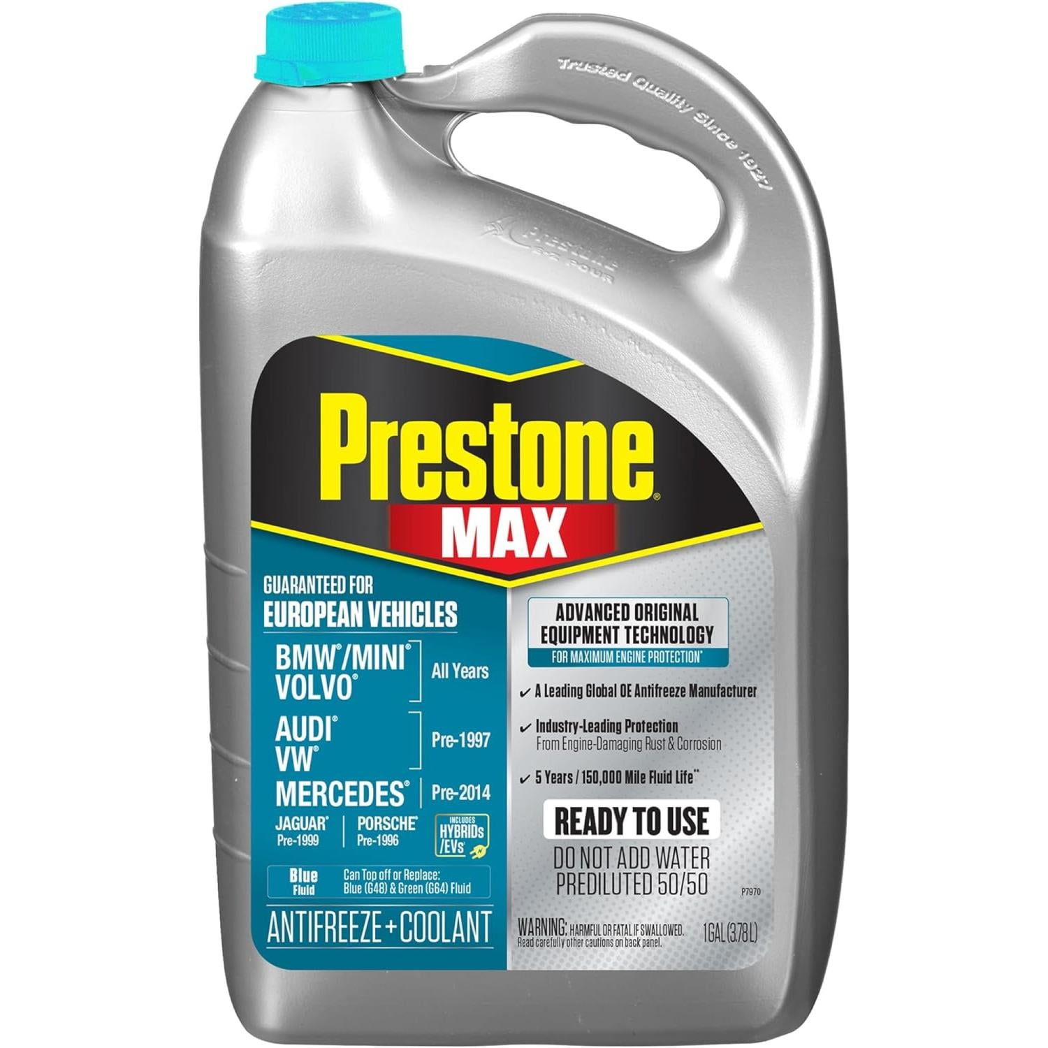Refrigerante Anticongelante Max European Azul Prestone