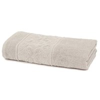 Toallón Jacquard Confort 100% Algodón Gris - Döhler