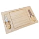 thumbnail image 1 of Tabla De Quesos De Madera Con Cuchillo Y Tenedor, Herramienta De Cocina Para Regalo De Fiesta, Cumpleaños, 1 of 3