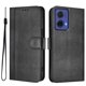 thumbnail image 1 of Funda Cartera para Motorola Moto G85 Protección 360° con Ranuras para Tarjetas y Soporte Negro, 1 of 6