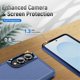 thumbnail image 4 of Para Samsung Galaxy S25 Edge 5G Funda a Prueba de Golpes Resistente Protección de Cuerpo Completo de Alta Resistencia a Prueba de Polvo/caídas Cubierta Funda, Azul, para Galaxy S25 Edge 5G, 4 of 7