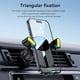 thumbnail image 3 of Soporte universal para teléfono móvil para coche - rejilla de ventilación Manos libres, soporte ajustable para teléfono móvil Se adapta a teléfonos inteligentes como iPhone, Samsung - Amarillo, 3 of 6