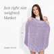 thumbnail image 2 of Manta con Peso nodpod Body 3 kg Compacta 74x61 cm Wisteria, 2 of 8