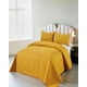 thumbnail image 3 of Cubrecama De Verano Unicolor Con Pompon King Color Amarillo, 3 of 4