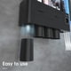 thumbnail image 3 of Soporte para cepillos de dientes iHave para 4 tazas montado en la pared con dispensador, 3 of 3