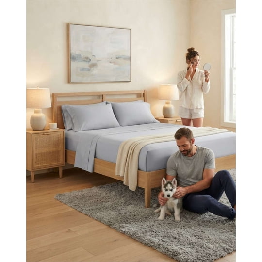 Decoideasemispa - Juego De Sabanas Estilo De Revista Para Dormitorio King