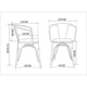 thumbnail image 4 of BRITBOX SILLA TOLIX CHARLOTTE BLANCO, 4 of 4
