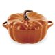 thumbnail image 1 of Plato de cerámica con forma de calabaza STAUB de 0,5 L, apto para horno y estufa, color naranja quemado, 1 of 7