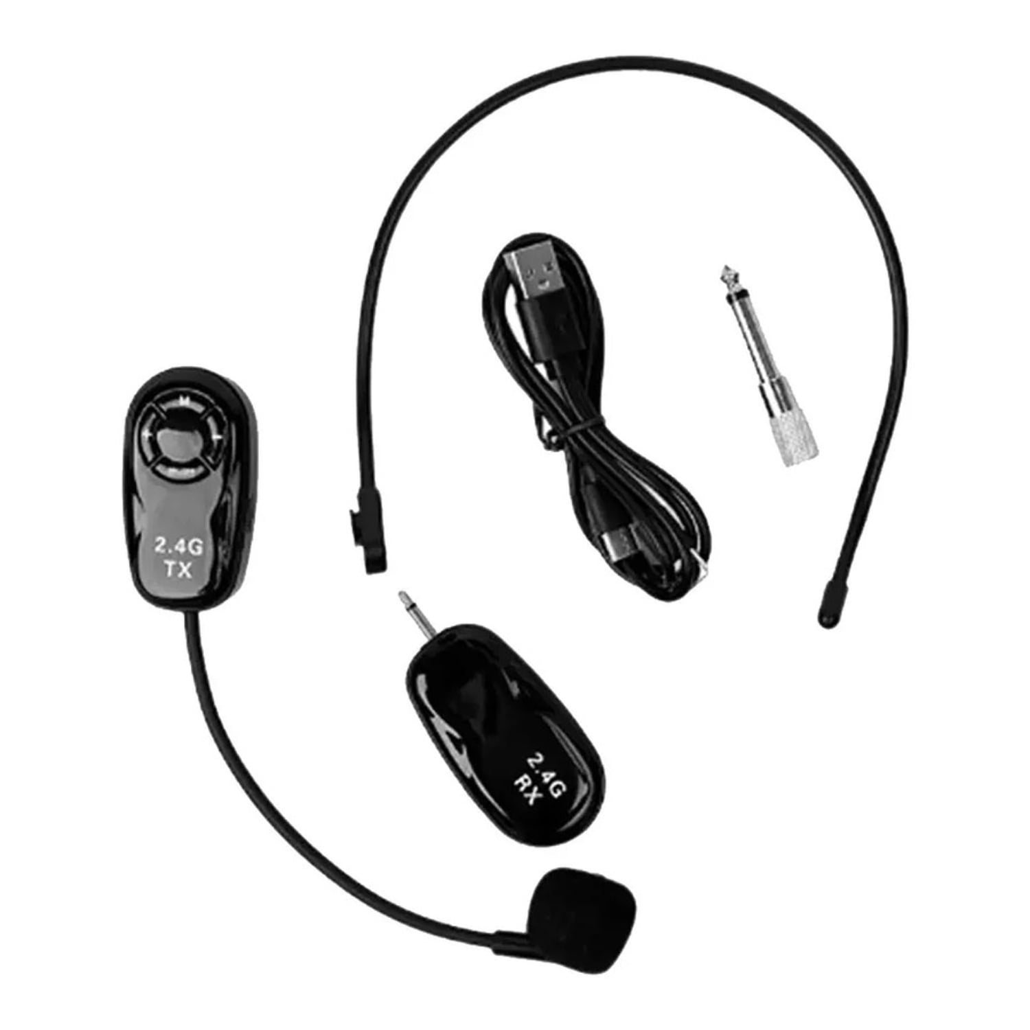 Oem - Micrófono Inalámbrico De Cintillo Con Receptor 2.4g