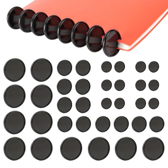 Discos para cuadernos SXYYDSG 36 uds negro 2", 1-3/8" y 1"