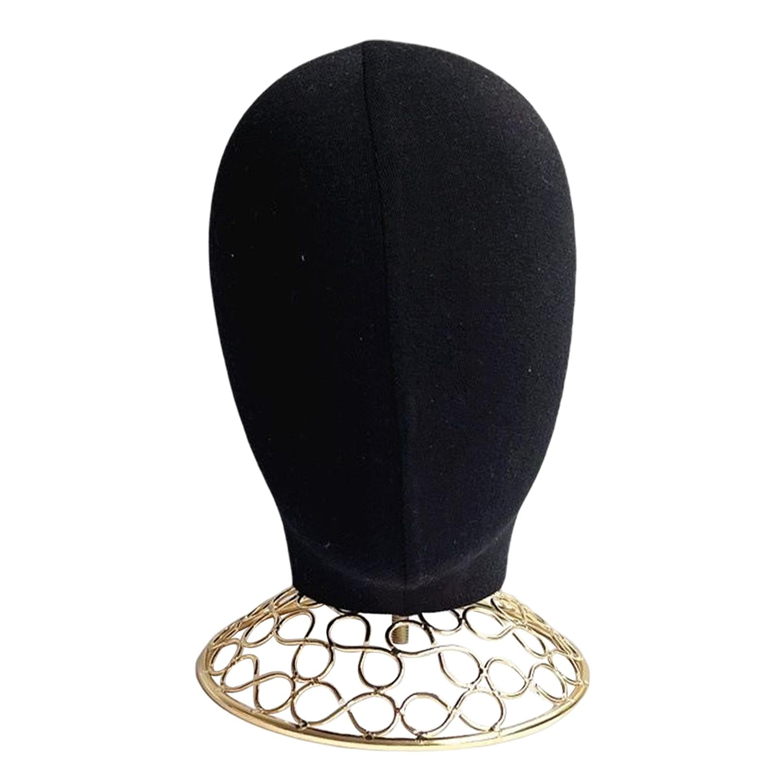 Ioensy - Modelo De Cabeza De Maniquí, Sombrero De Peluca, Soporte De Exhibición, Parte Inferior De Metal, Cómodo De Usar