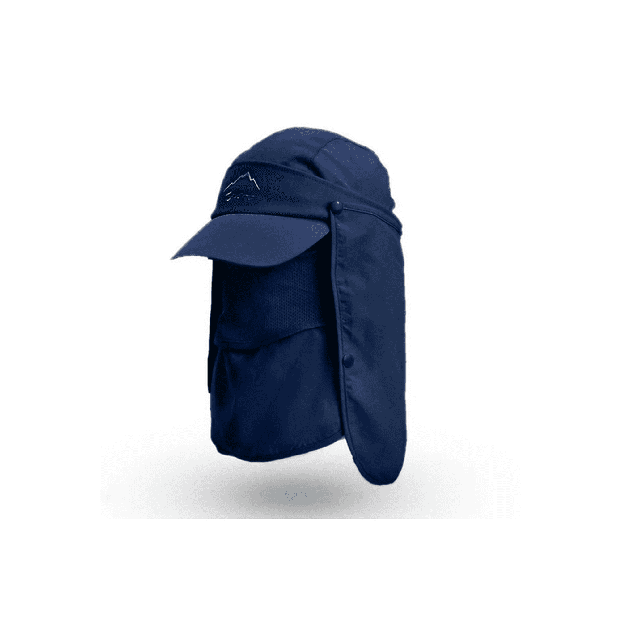 Genérico - Gorro Visera Para El Sol 4 En 1 Uso Diario Azul