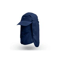 Genérico - Gorro Visera Para El Sol 4 En 1 Uso Diario Azul